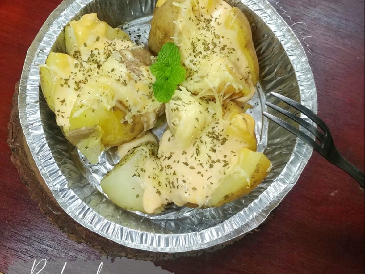 Resep (283) Baked Potato n Cheese yang Enak Banget