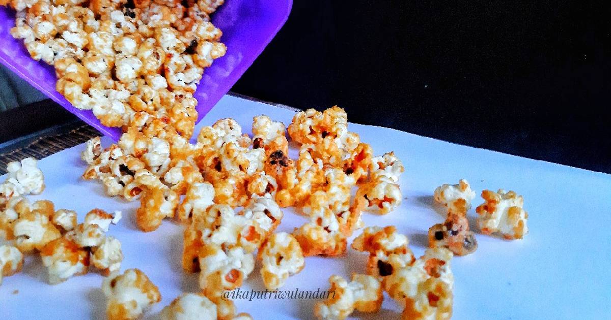 Resep Popcorn Caramel XXI (Homemade) oleh Ika Putri Wulandari Cookpad