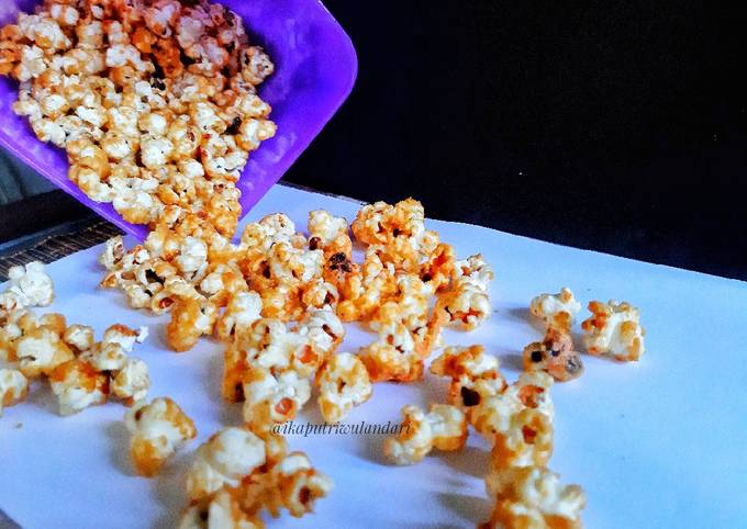 Resep Popcorn Caramel XXI (Homemade) yang Sempurna