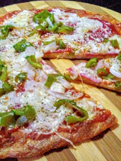 Una foto de Pizza sin gluten