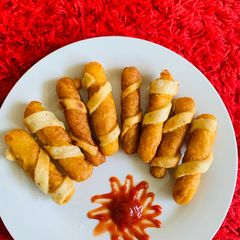A picture of Twist potato rolls.