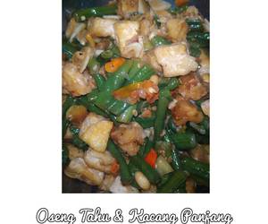 Resep Unik Oseng Tahu dan Kacang Panjang Mantul Banget