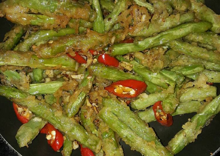 Resep: Buncis Garam Cabe Gurih (khas restoran China) Kekinian