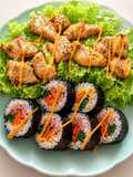 Kimbab Ayam Oregano Anak Friendly sebagai Variasi Bekal Bergizi