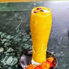 A picture of Mango Chia Seed Lassi.