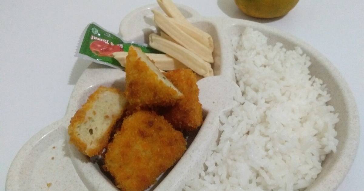 Resep Nugget Ayam Sayur Mix Nasi Utk Mpasi Tanpa Penyedap Oleh Kiki