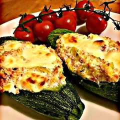Foto di Zucchine ripiene light