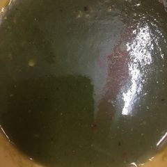 A picture of Coriander chutney.