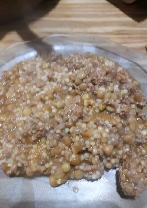 Una foto de Guiso de lenteja
