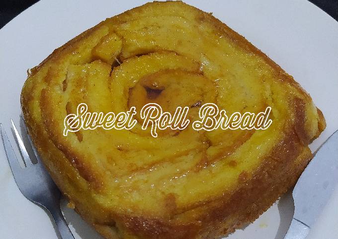 Sweet Roll Bread (kulit roti tawar