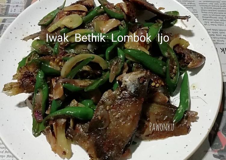 489.Iwak Bethik lombok Ijo