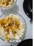 Calostros con canela y ralladura de naranja
