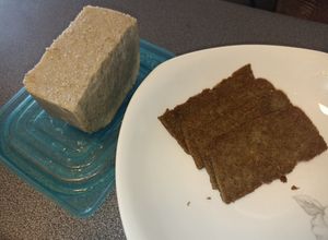 Una foto de Tofu de Lentejas