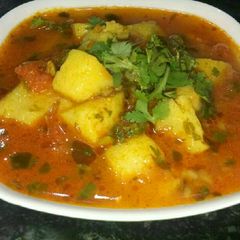 A picture of Tomato jhol.