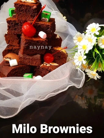Langkah Gampang Membikin Resep Milo Brownies Tower yang Bikin Ngiler Anti Ribet, Sempurna