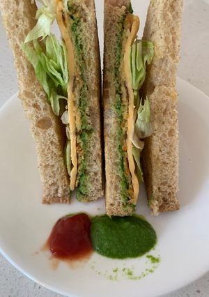 વેજીટેબલ ચીઝ સેન્ડવીચ (Vegetable Cheese Sandwich Recipe In Gujarati) રેસીપી મુખ્ય ફોટો