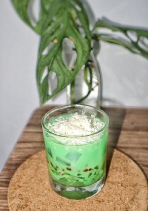 Foto resep Buko Pandan Creamy (Tanpa santan)