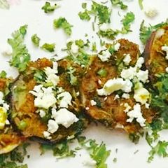 A picture of Brinjal fry.