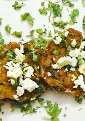 A picture of Brinjal fry.