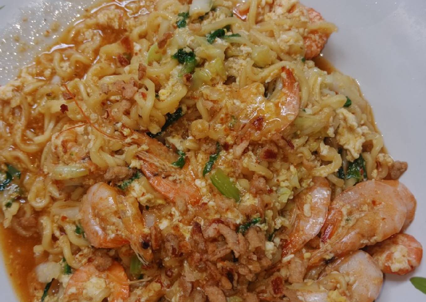 Mie nyemek special dgn udang