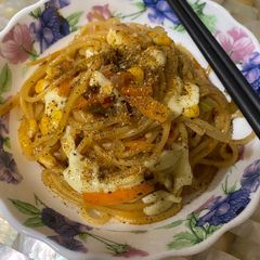 A picture of Spaghetti one pot meal.