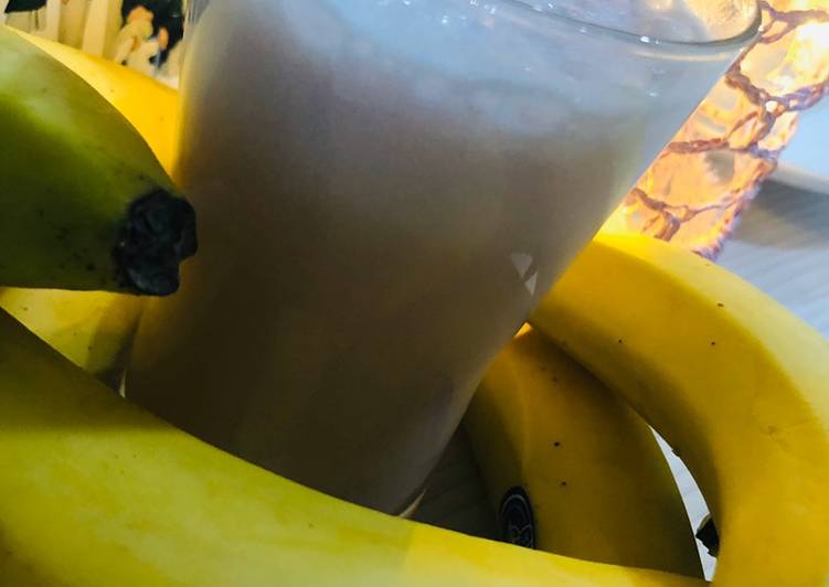 Banana milk shake