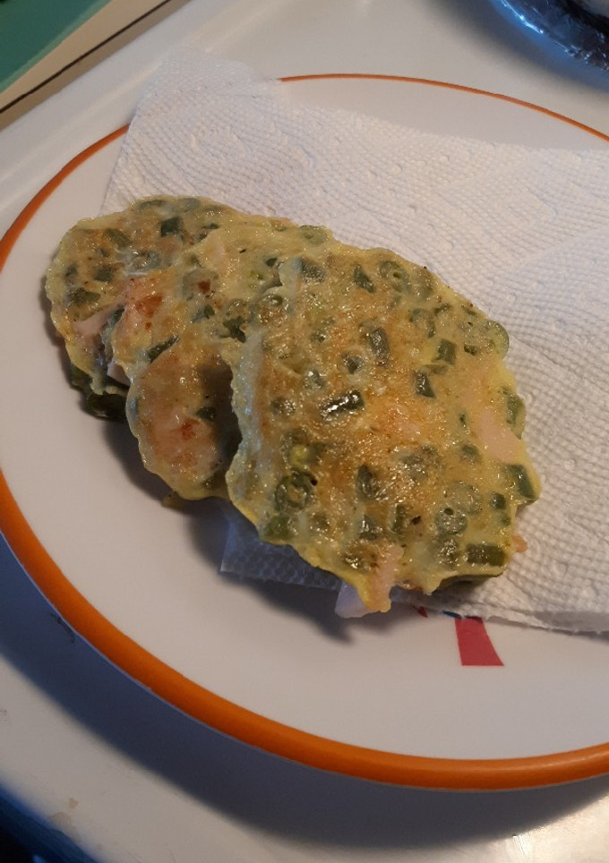Una foto de Tortitas de ejote