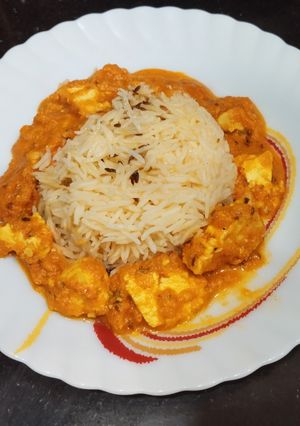 A picture of One pot Paneer Masala.