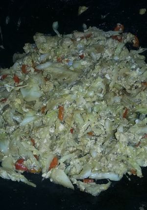 Foto resep Tumis kubis pedas (super simple)