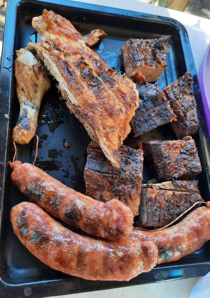 Una foto de Asado