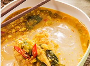 Foto resep Papeda Ikan Kuah Kuning
