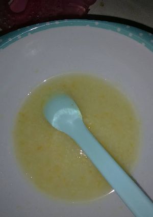 Foto resep Mpasi 7m+ (bubur nasi,ayam kampung,buncis,tahu,wortel)