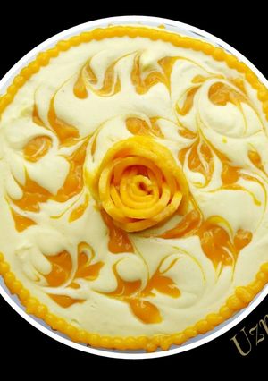 A picture of Mango Cheesecake (no bake).