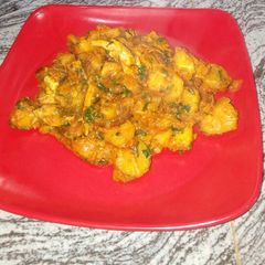A picture of Plantain porridge.