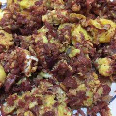 A picture of Corned Beef Omelette.