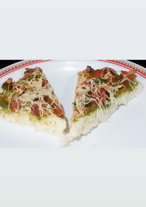 A picture of Khaman pizza.