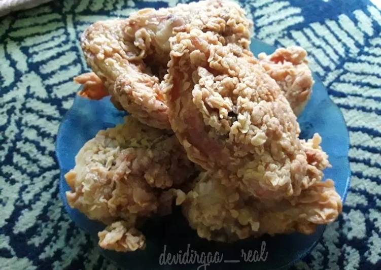 Ayam ala KFC Endesss #pekanINSPIRASI