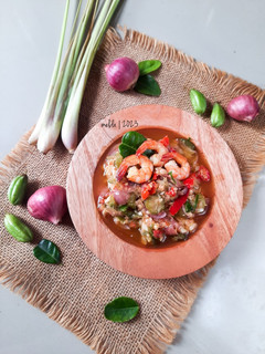 Foto resep Sambal Ganja/Asam Udeung khas Aceh