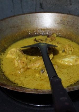 Foto resep Opor Ayam Campur Tempe Kentang