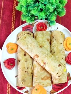 ভেজিটেবল এগ রোল (vegetable egg roll recipe in Bengali) রেসিপির প্রধান ছবি