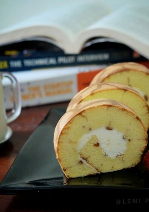 Foto resep Bolu Gulung irit telur, lentuurr
