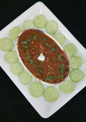 A picture of Dhaba dal.