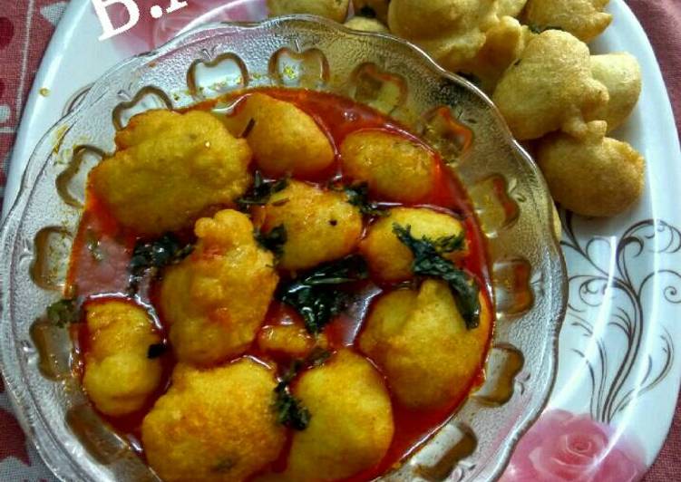 Recipe of Any-night-of-the-week Moong dal ke laddu ki sabji | Satisfying Recipe | So Delicious !