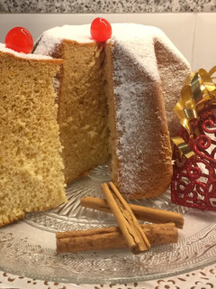 Una foto de Bizcocho de Navidad con aroma de Azahar