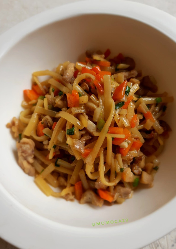 Foto resep Mpasi 1 tahun Pasta Ayam Sayur