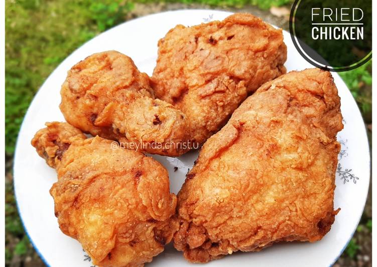 Resep Ayam Goreng Tepung ala Kentucky Fried Chicken, Lezat Sekali