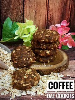 Foto resep Coffee Oat Cookies