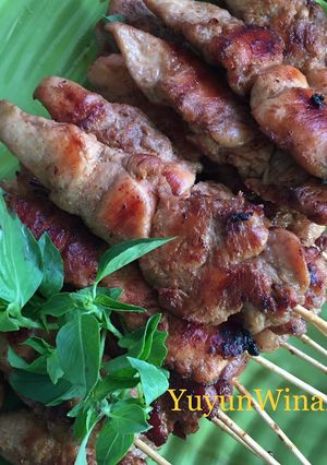 Foto resep Sate Ayam Panggang Teflon