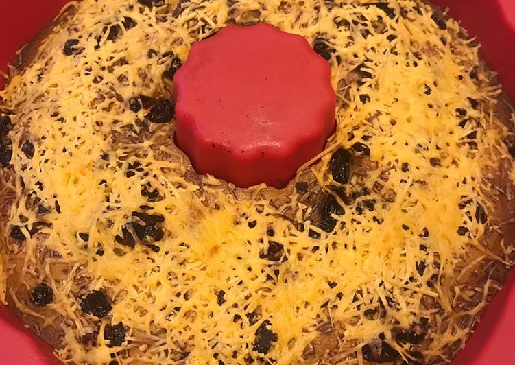 Langkah Mudah untuk Membuat Bolu Tape Keju Kismis Anti Gagal