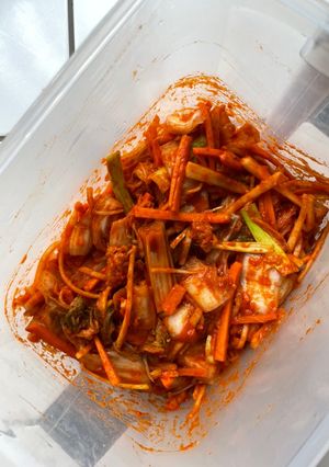 A picture of My Simple Kimchi Recipe.